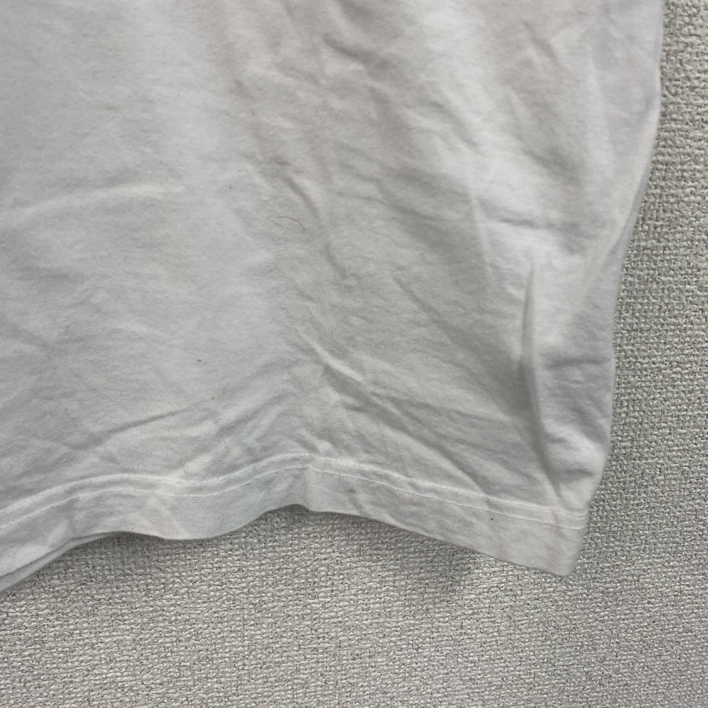 X-LARGE　エクストララージ　半袖プリントTシャツ　デカロゴ　両面プリント　白　ホワイト　Lサイズ　古着