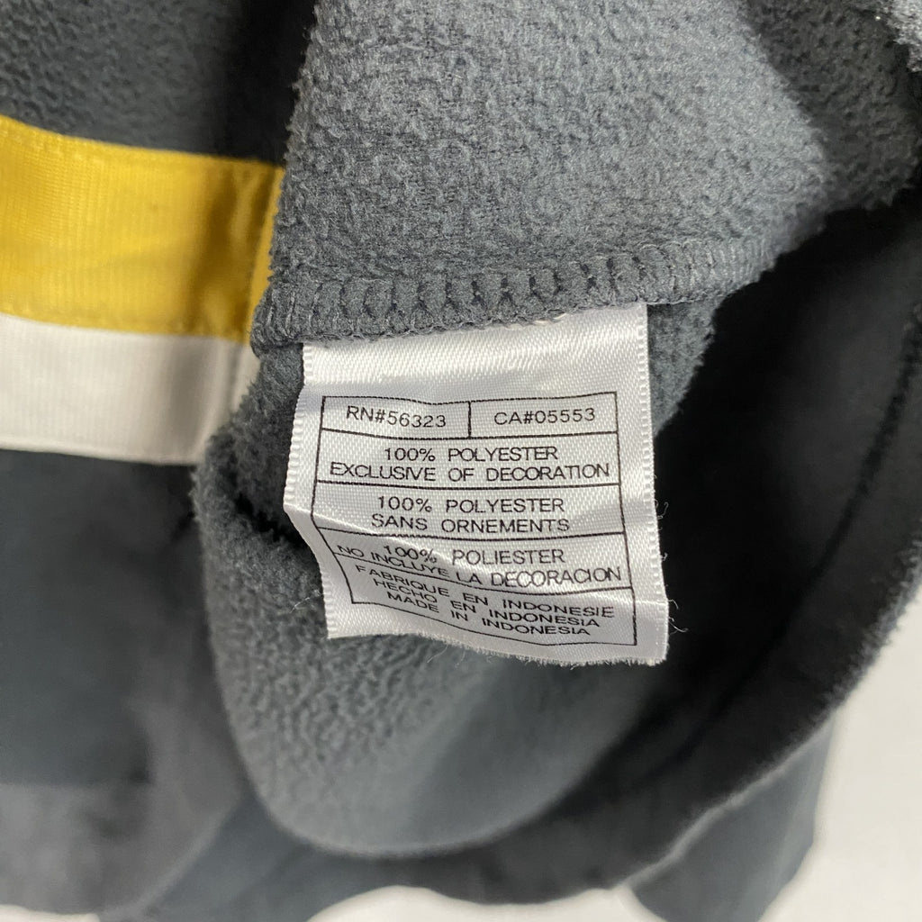 NIKE　ナイキ　THERMA-FIT　フリースジャケット/ボアジャケット　スウッシュ　灰色　グレー　2XLサイズ　古着