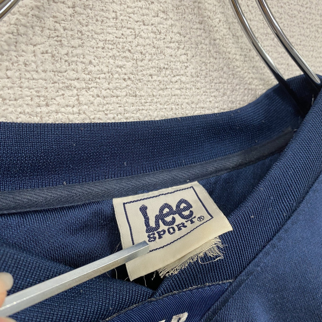 90s　Lee　リー　MLB　ヤンキース　ゲームシャツ　ベースボールシャツ　ヴィンテージ　紺　ネイビー　古着