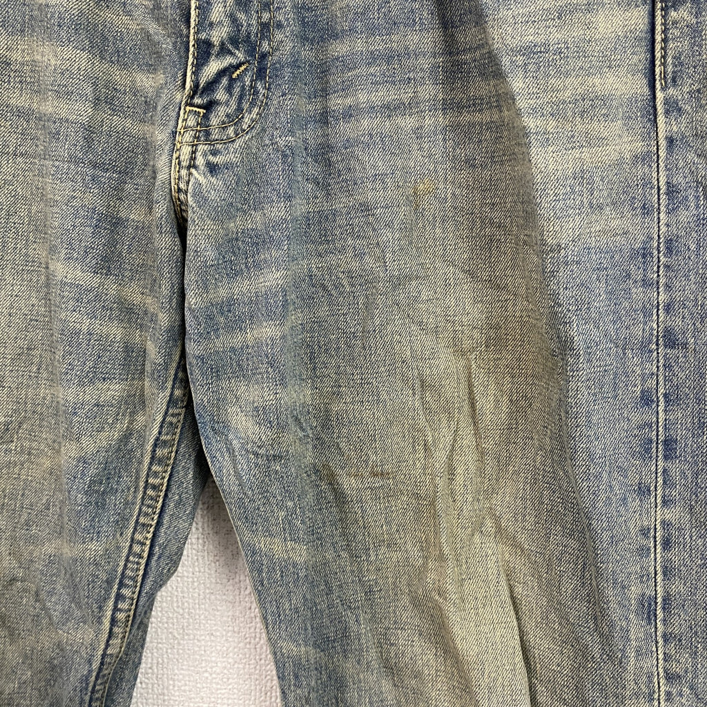 Levi’s　リーバイス　503　デニムパンツ/ジーンズ　ジップフライ　縦落ち　鬼ヒゲ　インディゴ　W33サイズ　古着
