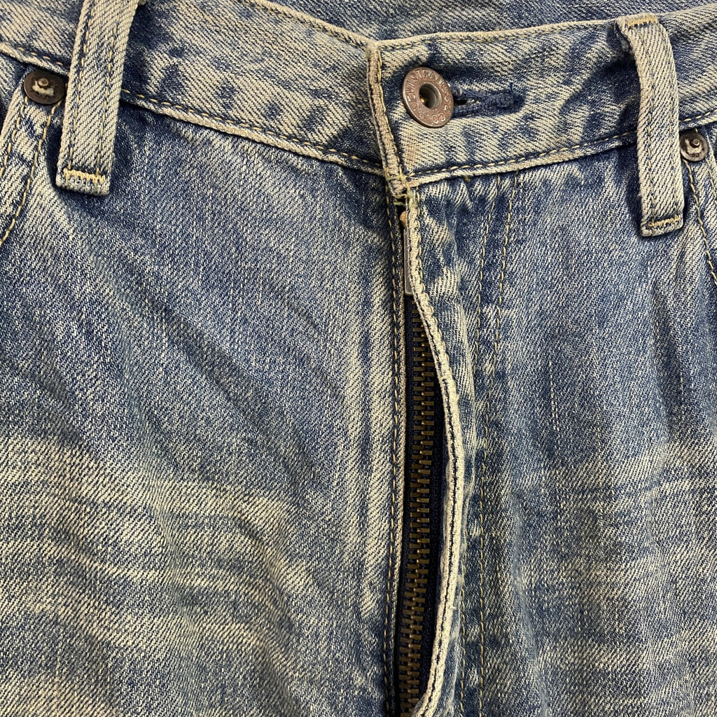 Levi’s　リーバイス　503　デニムパンツ/ジーンズ　ジップフライ　縦落ち　鬼ヒゲ　インディゴ　W33サイズ　古着