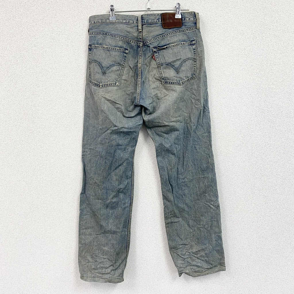 Levi’s　リーバイス　503　デニムパンツ/ジーンズ　ジップフライ　縦落ち　鬼ヒゲ　インディゴ　W33サイズ　古着