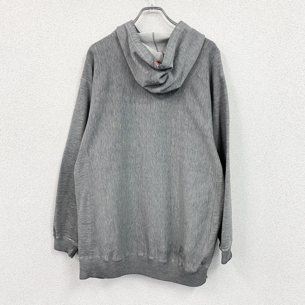 ECKO UNLTD.　エコーアンリミテッド　リバースウィーブタイプ　スウェットパーカー/フーディー　グレー　灰色　古着