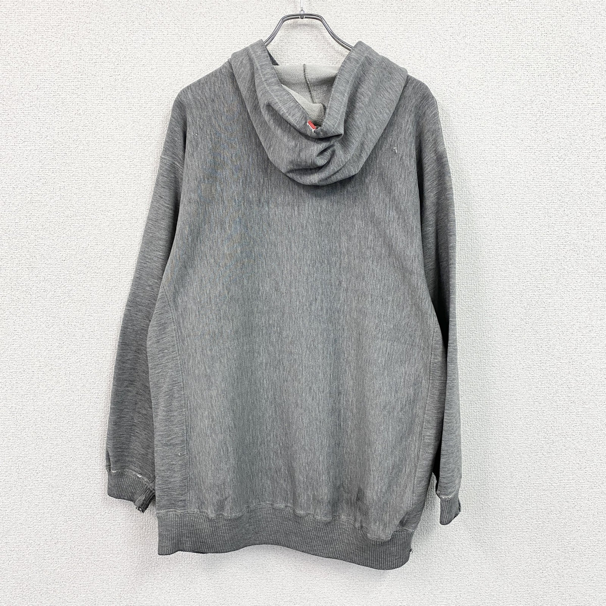 ECKO UNLTD.　エコーアンリミテッド　リバースウィーブタイプ　スウェットパーカー/フーディー　グレー　灰色　古着