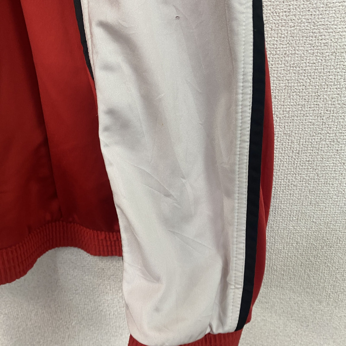 Erima　トラックジャケット/ジャージ　マルチカラー　赤　レッド　Lサイズ　古着