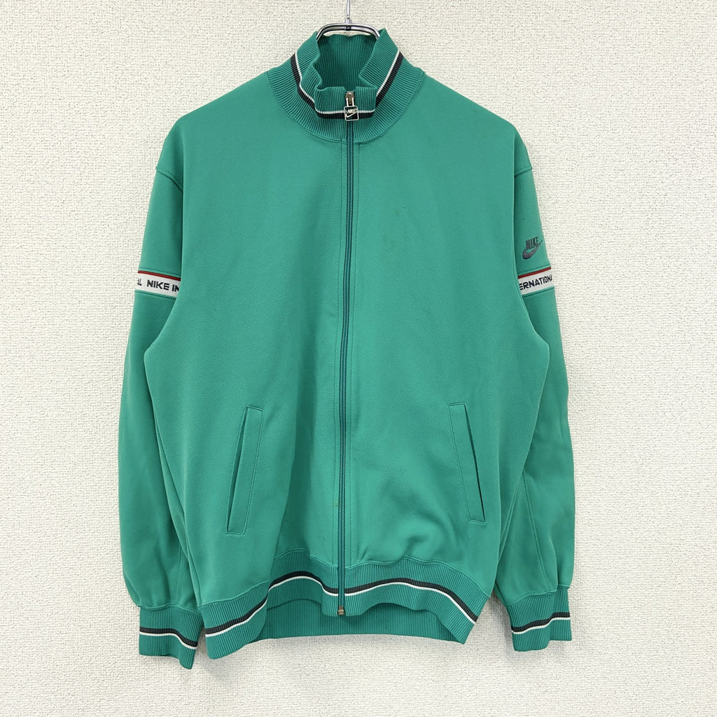 NIKE　ナイキ　トラックジャケット/ジャージ　エメラルドグリーン　XLサイズ　古着