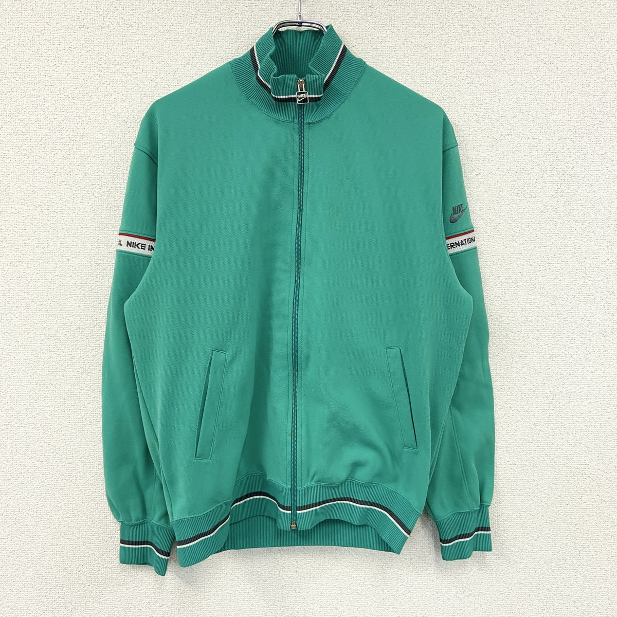 NIKE　ナイキ　トラックジャケット/ジャージ　エメラルドグリーン　XLサイズ　古着