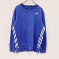 adidas　アディダス　スウェット/トレーナー　青　ブルー　Mサイズ　古着