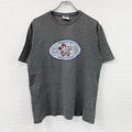 CHAPS　チャップス　半袖プリントTシャツ　グレー　Lサイズ　古着
