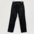 Levi’s　リーバイス　515　ブラックデニムパンツ/ジーンズ　ジップフライ　黒　ブラック　W28サイズ　古着
