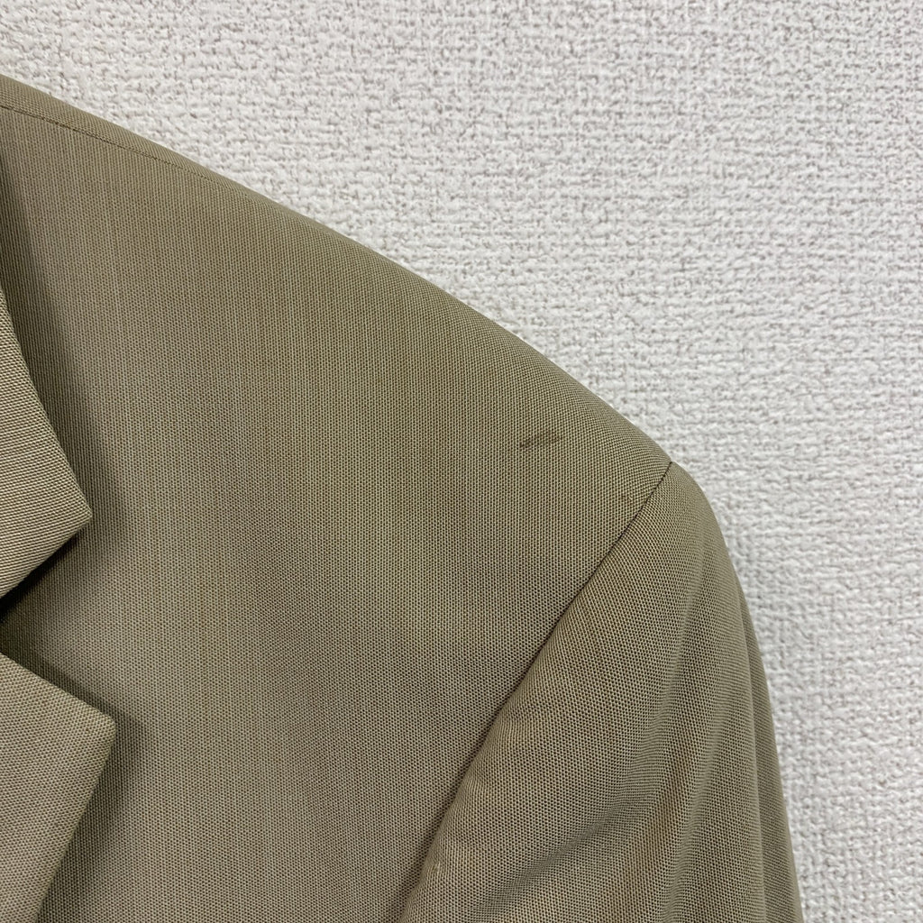 Burberrys　バーバリーズ　テーラードジャケット　Super 100's Wool　ベージュ　42Rサイズ　古着