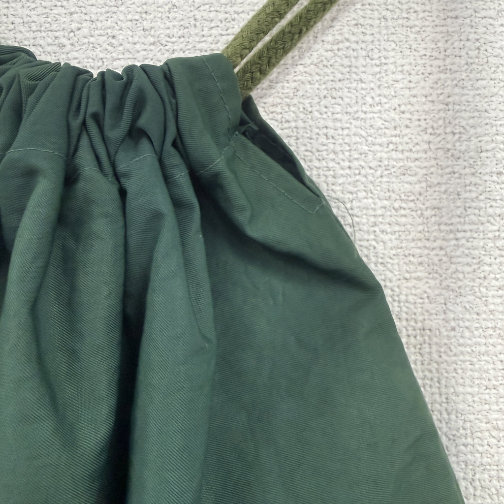TATEYAMA KUROBE　立山黒部　ナップサック　緑　グリーン　古着