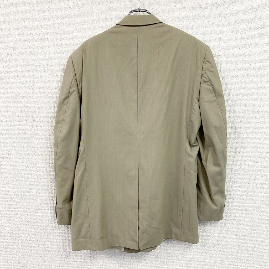 Burberrys　バーバリーズ　テーラードジャケット　Super 100's Wool　ベージュ　42Rサイズ　古着