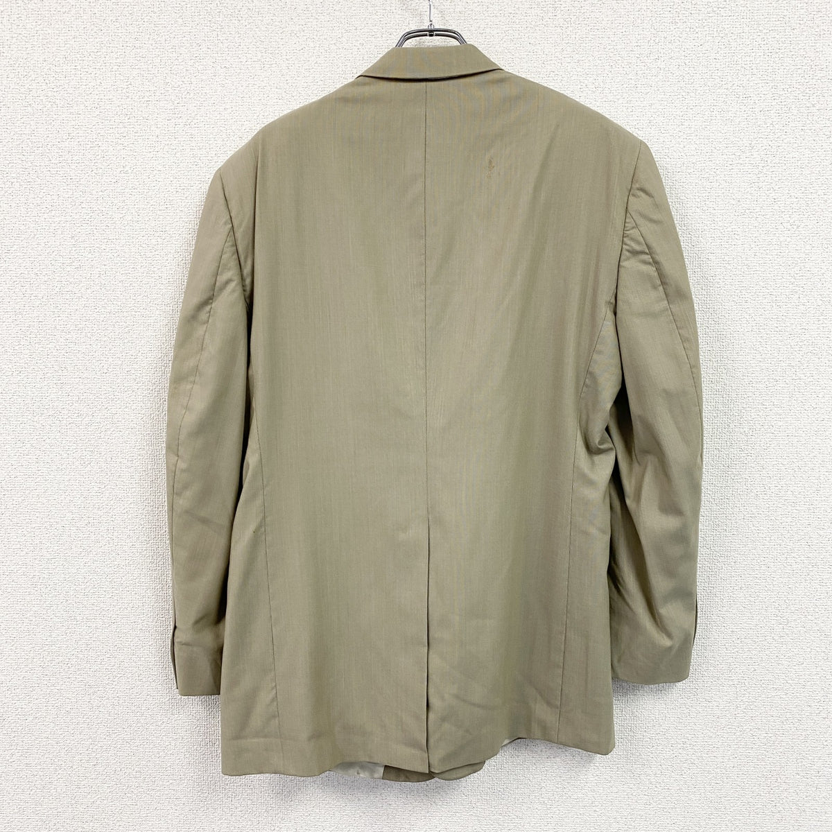 Burberrys　バーバリーズ　テーラードジャケット　Super 100's Wool　ベージュ　42Rサイズ　古着