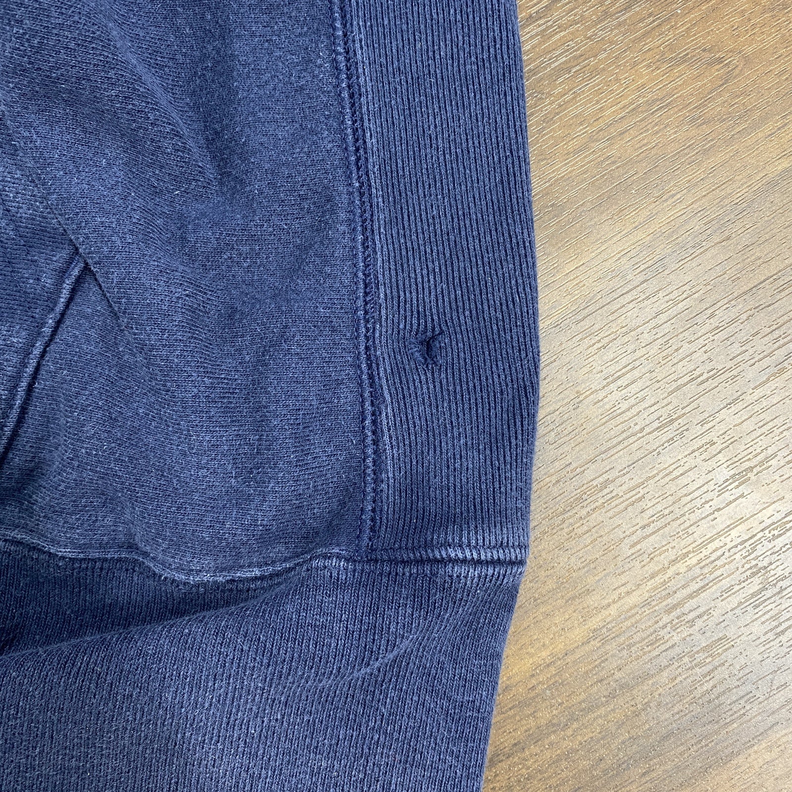 Champion　チャンピオン　リバースウィーブ　スウェットパーカー/フーディー　単色タグ　復刻　紺　ネイビー　XLサイズ　古着