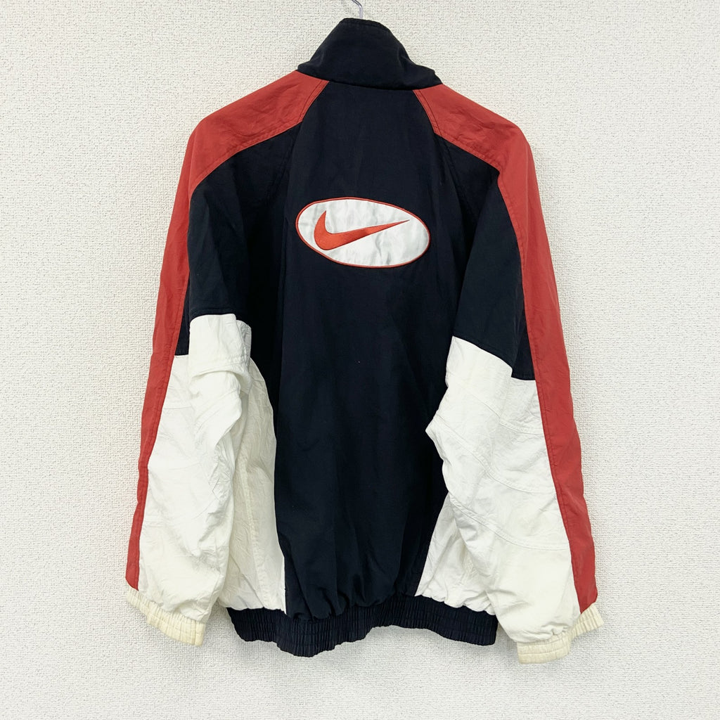 NIKE　ナイキ　トラックジャケット/ジャージ　フルジップジャケット　黒　ブラック　古着