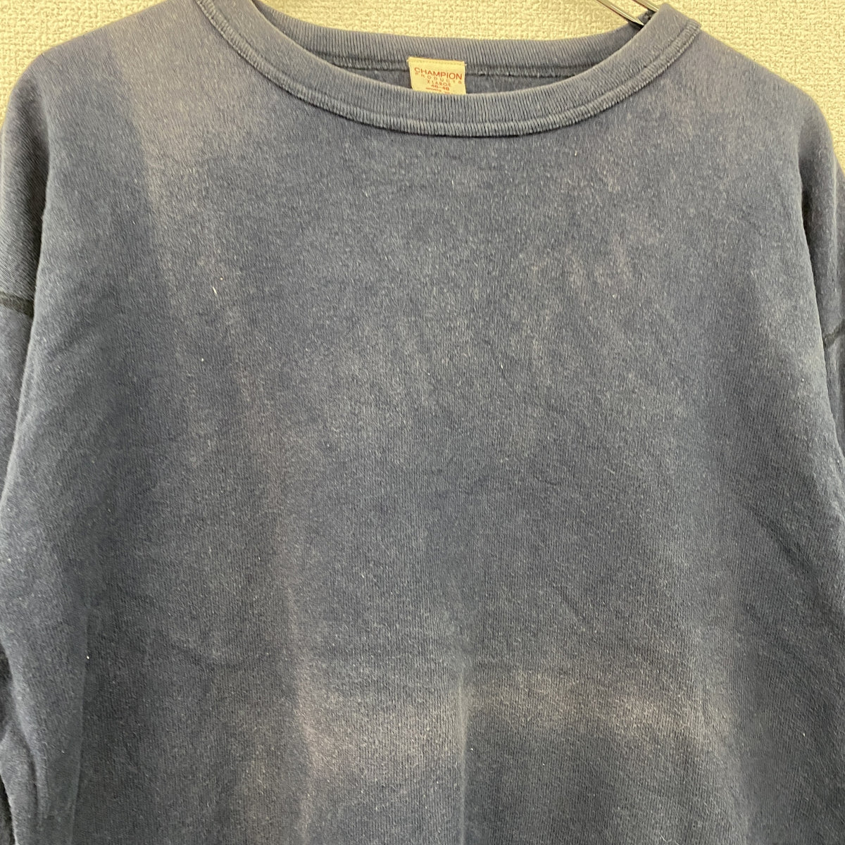 Champion Products　チャンピオンプロダクツ　長袖Tシャツ/ロンT　紺　ネイビー　46-48サイズ　古着