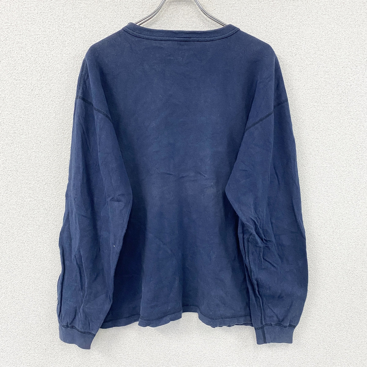 Champion Products　チャンピオンプロダクツ　長袖Tシャツ/ロンT　紺　ネイビー　46-48サイズ　古着