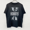 ROBOTS　茨城ロボッツ　半袖プリントTシャツ　黒　ブラック　古着