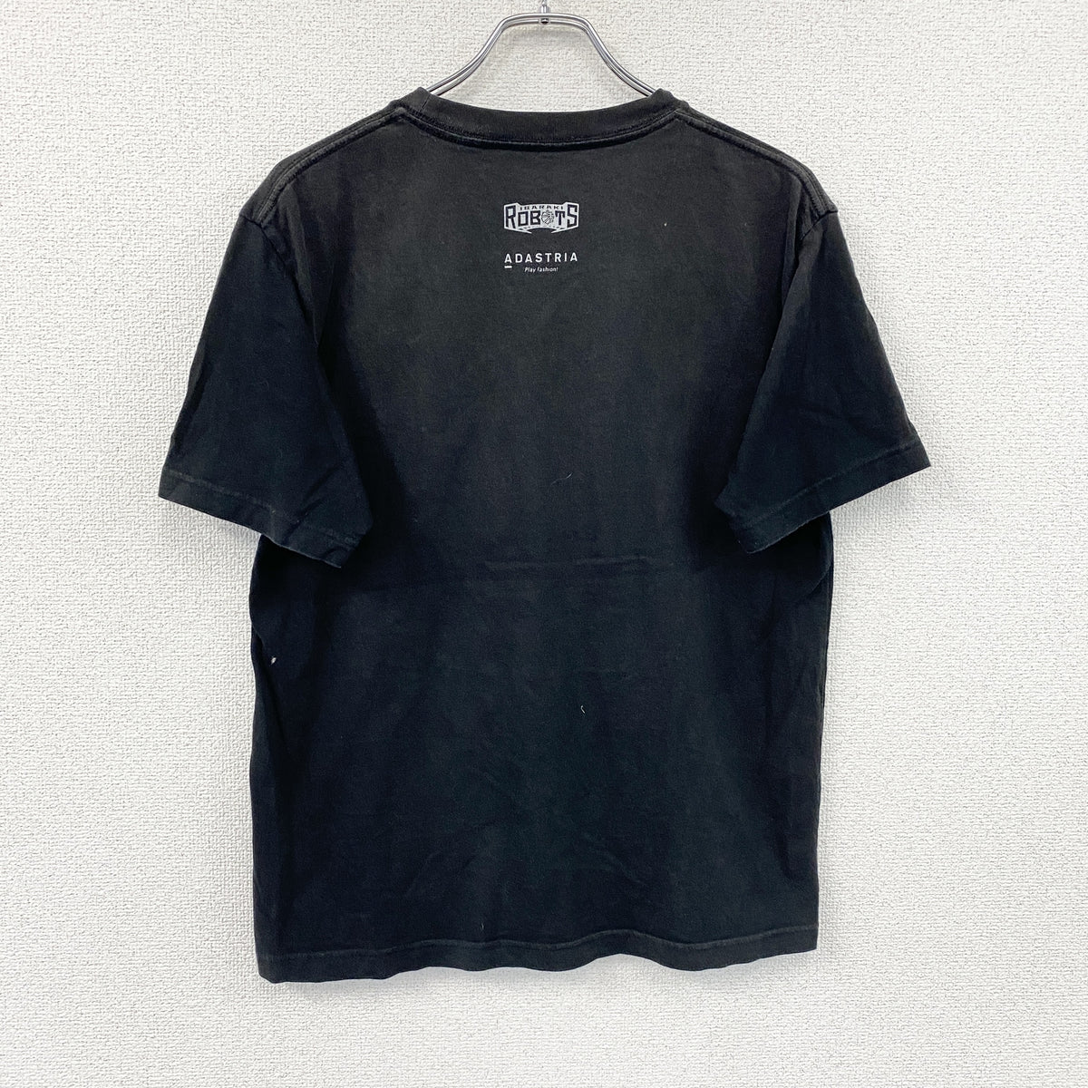 ROBOTS　茨城ロボッツ　半袖プリントTシャツ　黒　ブラック　古着