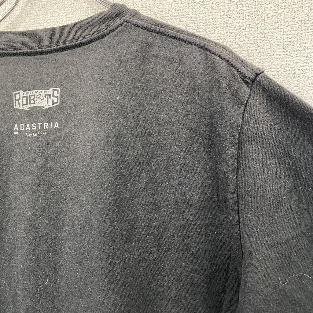 ROBOTS　茨城ロボッツ　半袖プリントTシャツ　黒　ブラック　古着