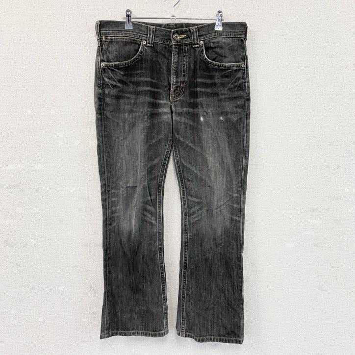 Wrangler　ラングラー　デニムパンツジーンズ　ジップフライ　黒　ブラック　W33サイズ メンズ コットン 古着