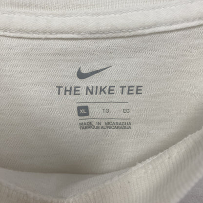 古着 used　NIKE　ナイキ　半袖Tシャツ　シンプル　ノームコア　無地　スポーツウェア　白　ホワイト　クルーネック　Sサイズ