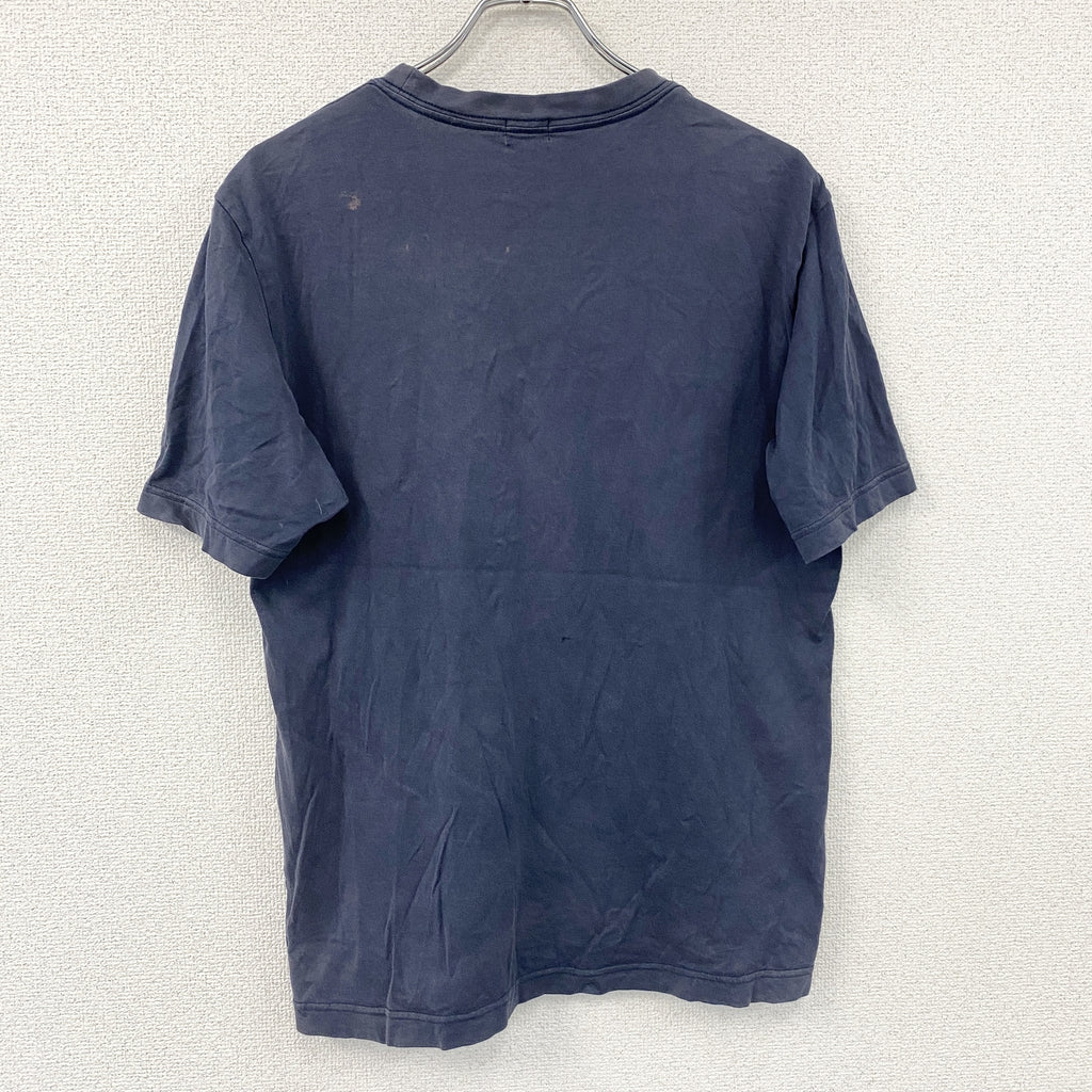 UNIQLO　ユニクロ　半袖プリントTシャツ　紺　ネイビー　Lサイズ　古着