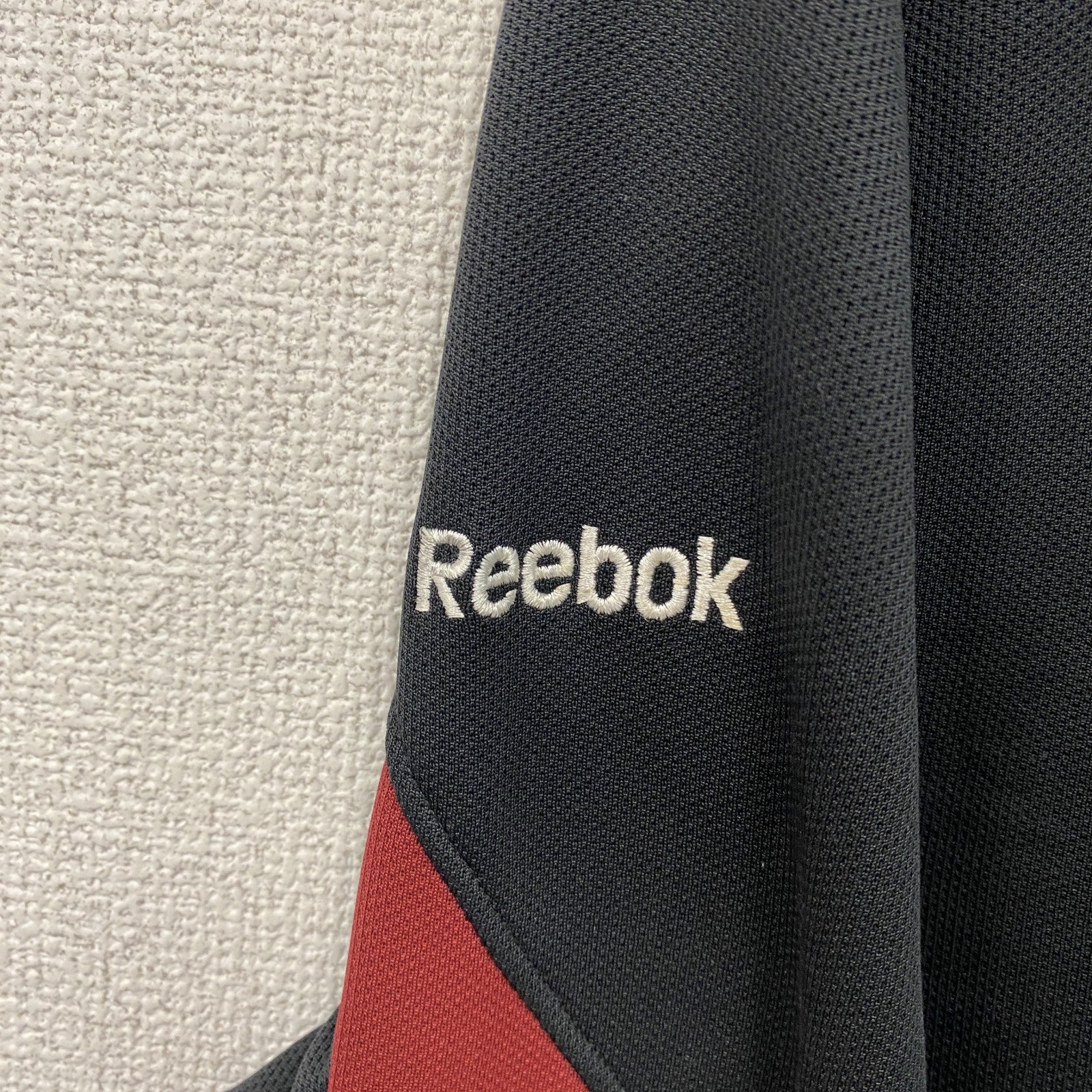 Reebok　リーボック　NFL　レッドスキンズ　スウェットパーカー/フーディー　黒　ブラック　Lサイズ　古着
