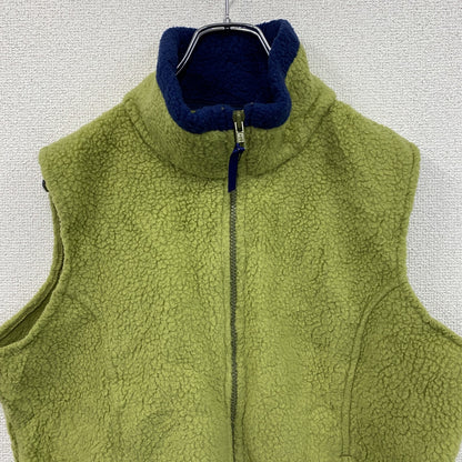 Cabela’ｓ　カベラス　フリースベスト/ボアベスト　黄緑　ライトグリーン　Mサイズ