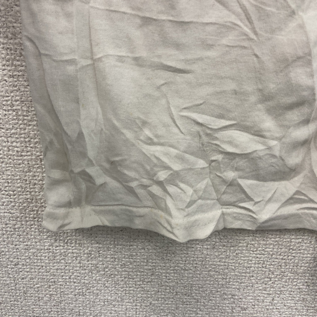 GILDAN　ギルダン　半袖プリントTシャツ　白　ホワイト　Sサイズ カットソー メンズ コットン 古着