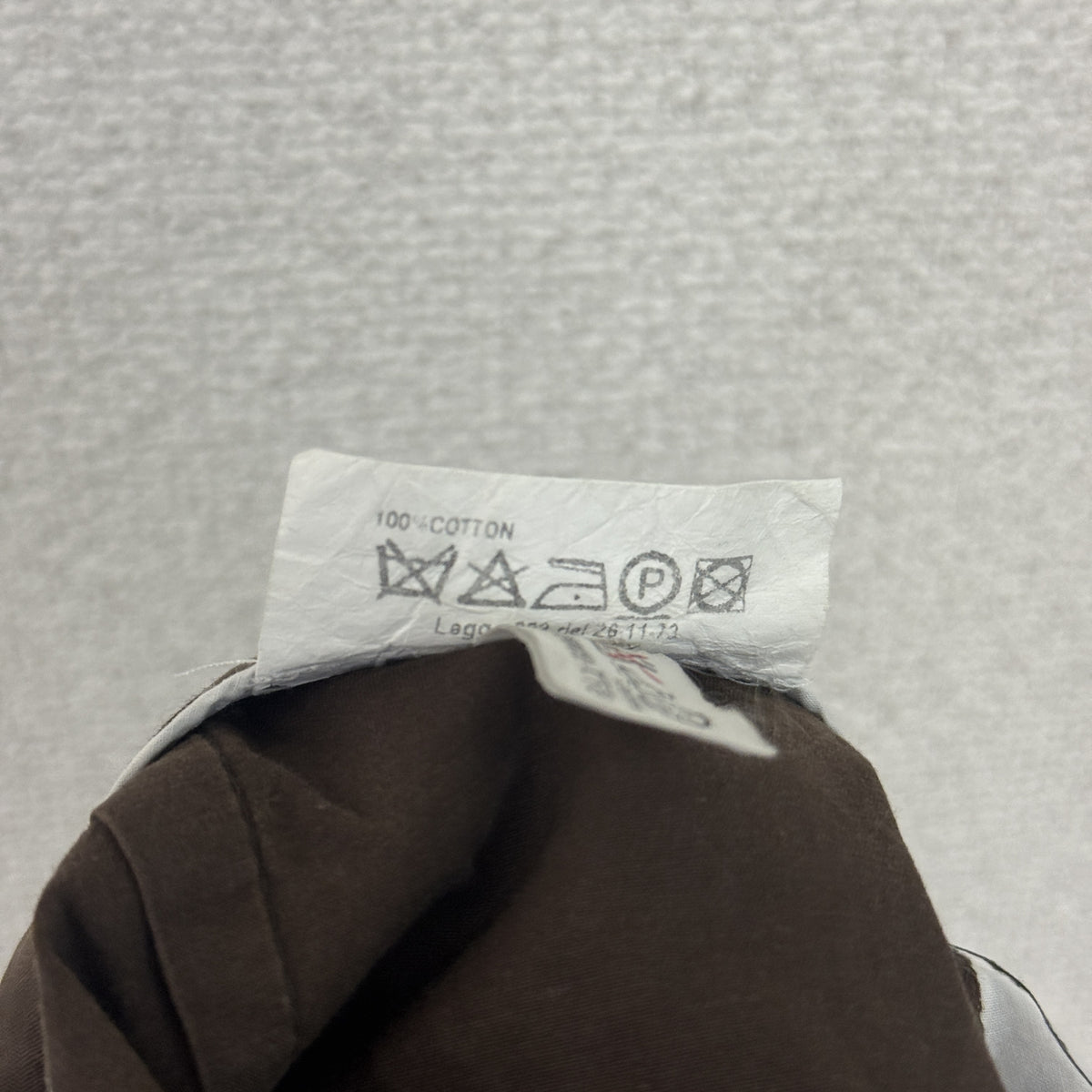 HERNO　ヘルノ　イージーパンツ　茶色　ブラウン　46サイズ　古着