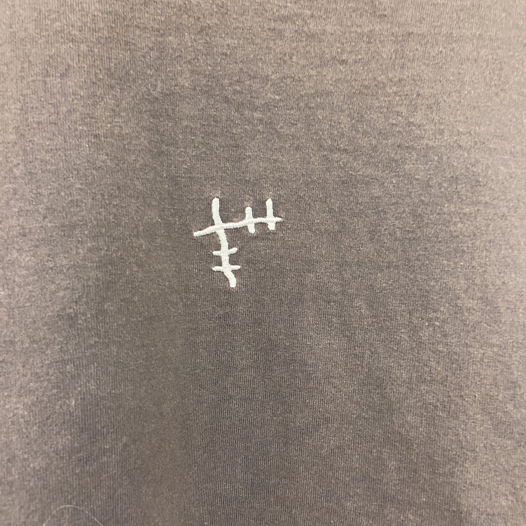 呪術廻戦　真人　半袖プリントTシャツ　アニメT　フェード　茶色　ブラウン　Sサイズ　古着