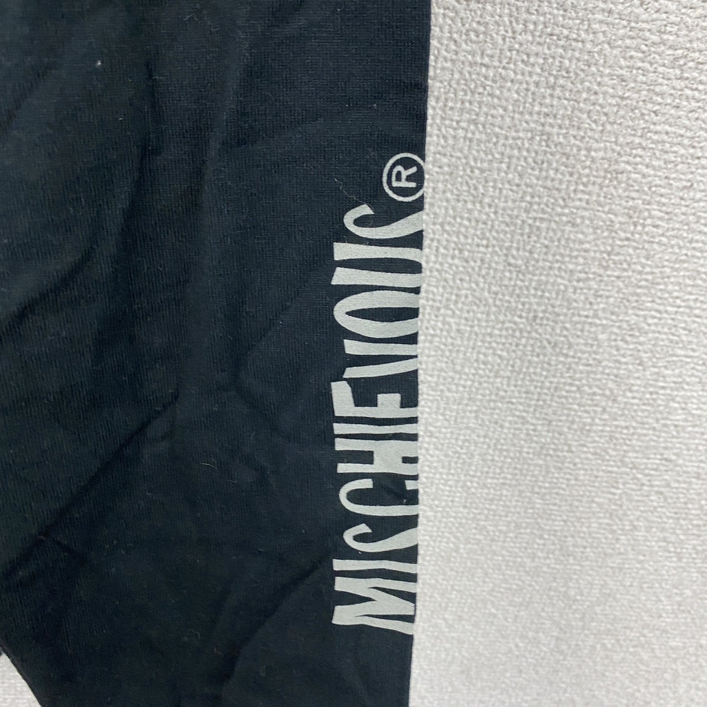 MISCHIEVOUS　ミスチバス　長袖Tシャツ/ロンT　黒　ブラック　Mサイズ　古着