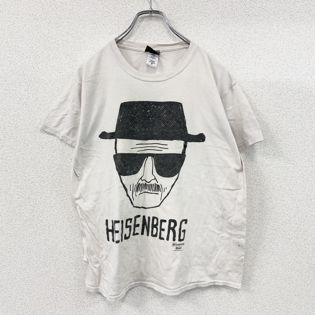Breaking Bad　ブレイキングバッド　ハイゼンベルク　半袖ムービーTシャツ　白　ホワイト　Mサイズ　古着