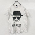 Breaking Bad　ブレイキングバッド　ハイゼンベルク　半袖ムービーTシャツ　白　ホワイト　Mサイズ　古着