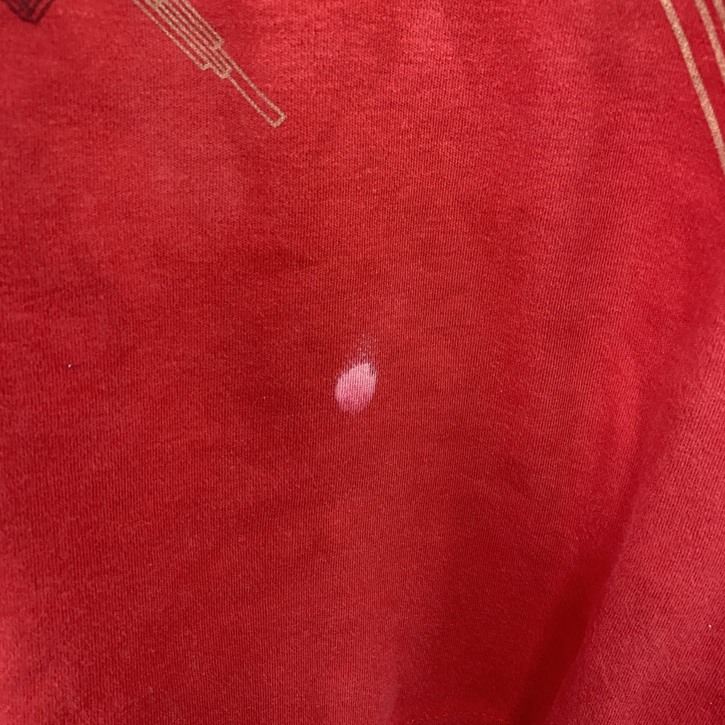SEAN JOHN　シーンジョン　半袖プリントTシャツ　赤　レッド　古着