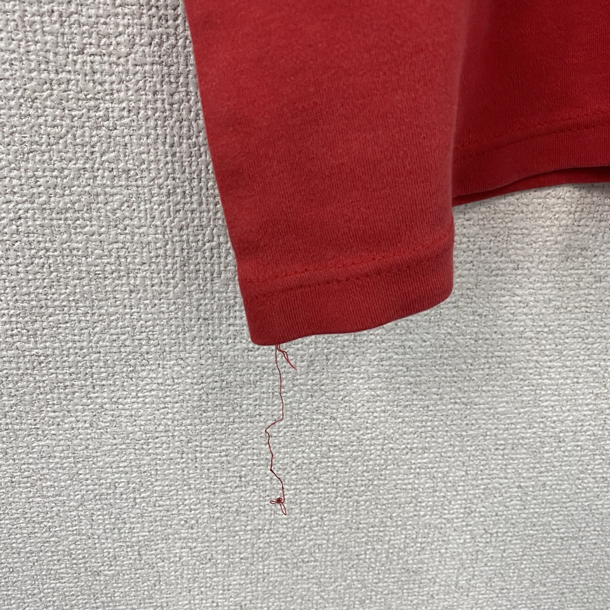SEAN JOHN　シーンジョン　半袖プリントTシャツ　赤　レッド　古着