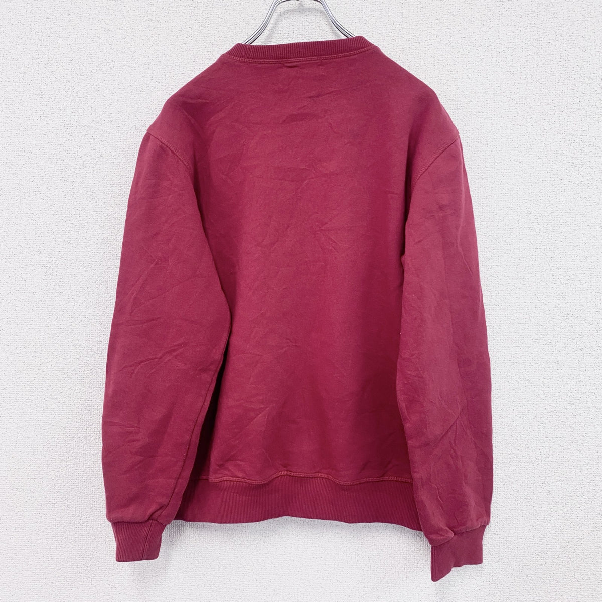 TOMMY JEANS　トミージーンズ　スウェット/トレーナー　デカロゴ　赤　レッド　Sサイズ　古着