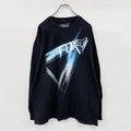 Fox Racing　フォックスレーシング　長袖Tシャツ/ロンT　黒　ブラック　XLサイズ　古着