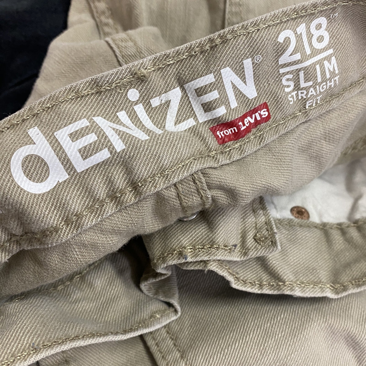 Levi’s　リーバイス　デニムパンツ/ジーンズ　ジップフライ　ベージュ　W33サイズ　古着