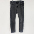 Levi’s　リーバイス　508　ブラックデニムパンツ/ジーンズ　ジップフライ　インディゴ　W33サイズ　古着