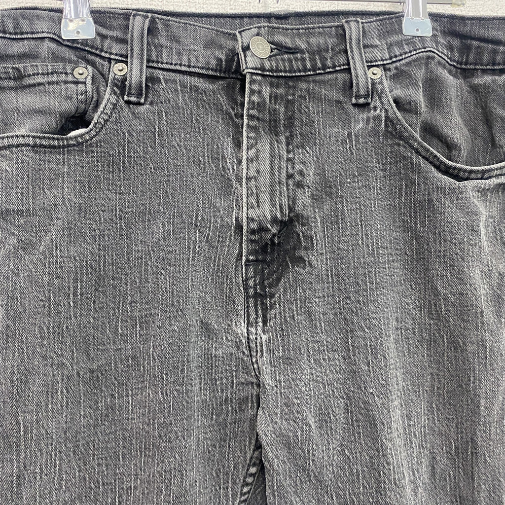 Levi’s　リーバイス　508　ブラックデニムパンツ/ジーンズ　ジップフライ　インディゴ　W33サイズ　古着