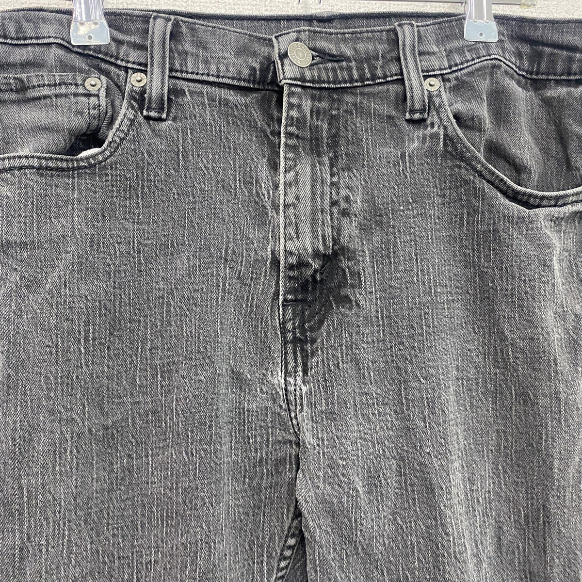 Levi’s　リーバイス　508　ブラックデニムパンツ/ジーンズ　ジップフライ　インディゴ　W33サイズ　古着