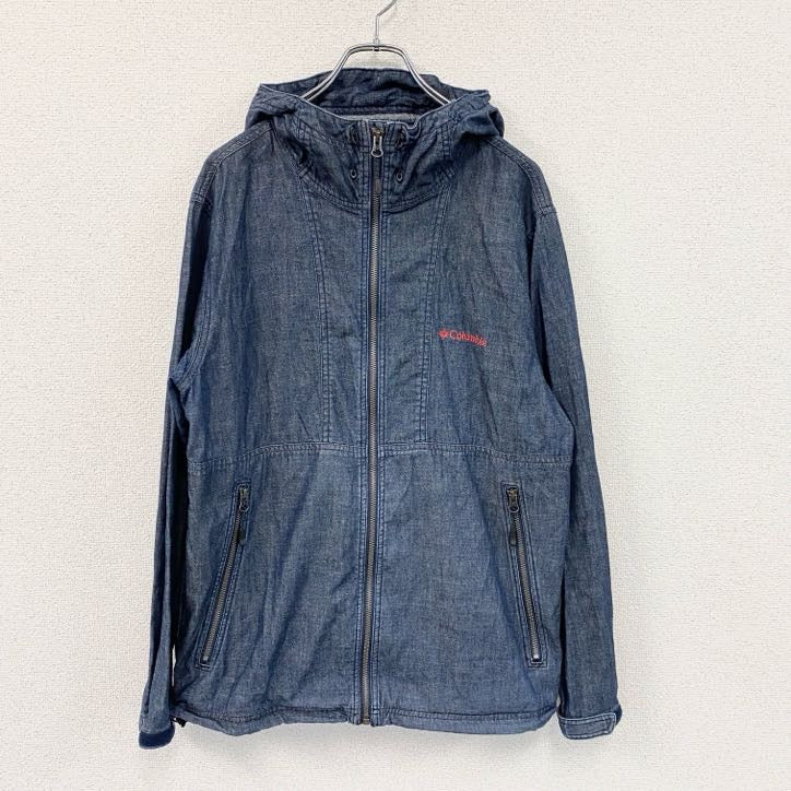 Columbia　コロンビア　Dr.Denim Honzawa　ドクターデニム本澤　ヘイゼンジャケット　紺　ネイビー　Lサイズ　古着