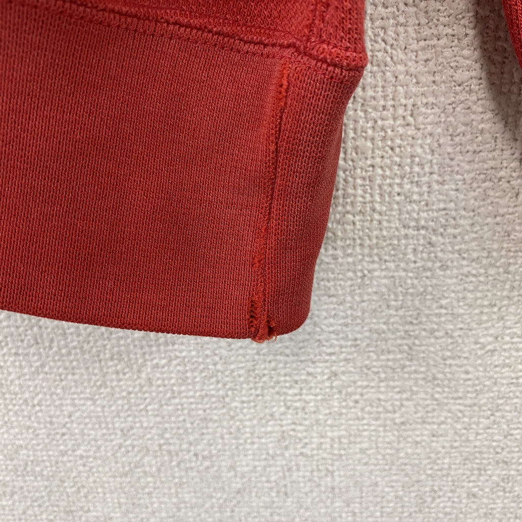 Champion　チャンピオン　スウェット/トレーナー　赤　レッド　Lサイズ スウェットトップス メンズ ポリエステル 古着