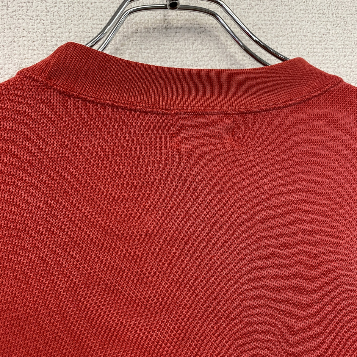 Champion　チャンピオン　スウェット/トレーナー　赤　レッド　Lサイズ スウェットトップス メンズ ポリエステル 古着