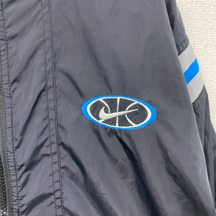 90s　NIKE　ナイキ　フルジップジャケット　ヴィンテージ　黒　ブラック　Mサイズ　古着