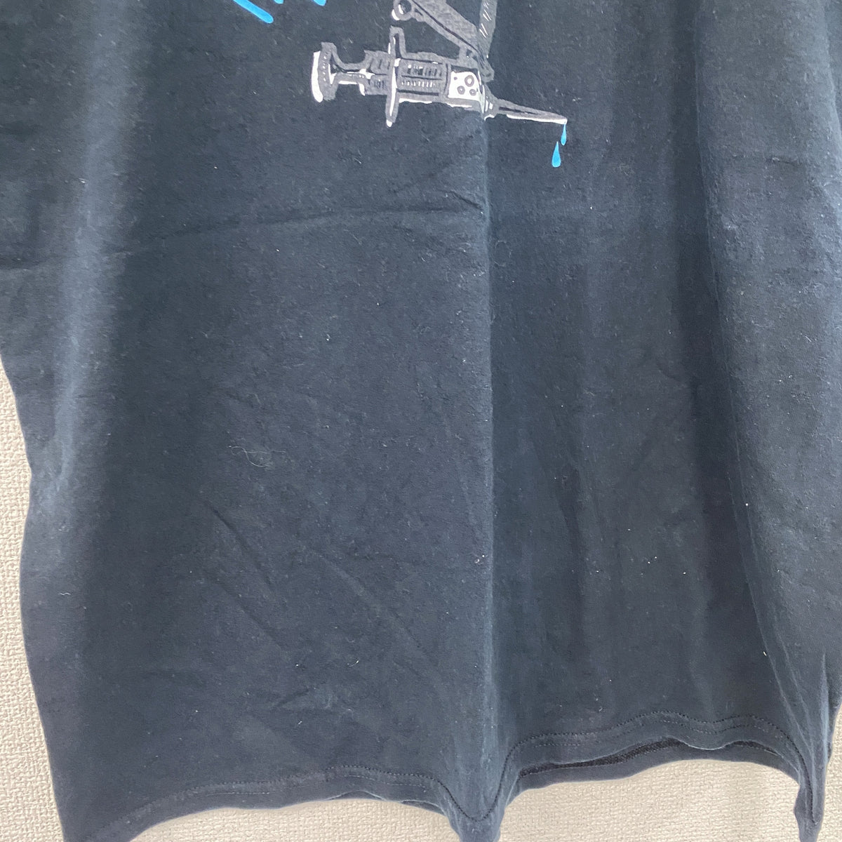 THRASHER　スラッシャー　半袖プリントTシャツ　黒　ブラック　XLサイズ　古着