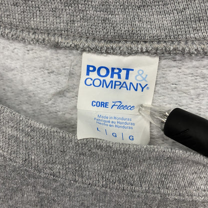 PORT&COMPANY　スウェット/トレーナー　灰色　グレー　Lサイズ